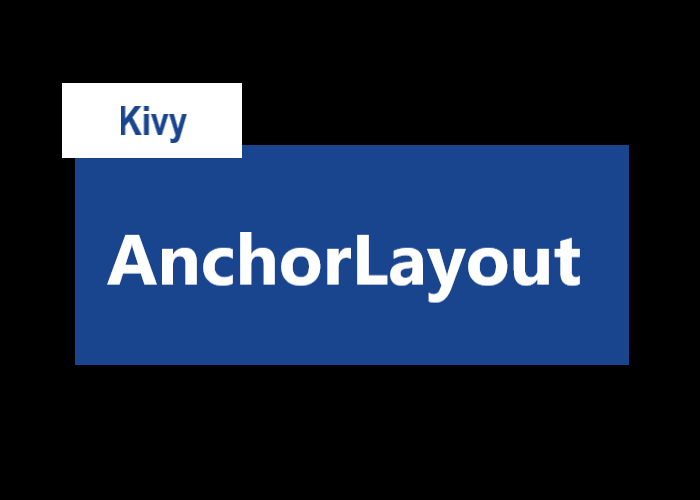 KivyのAnchorLayoutを表すサムネイル