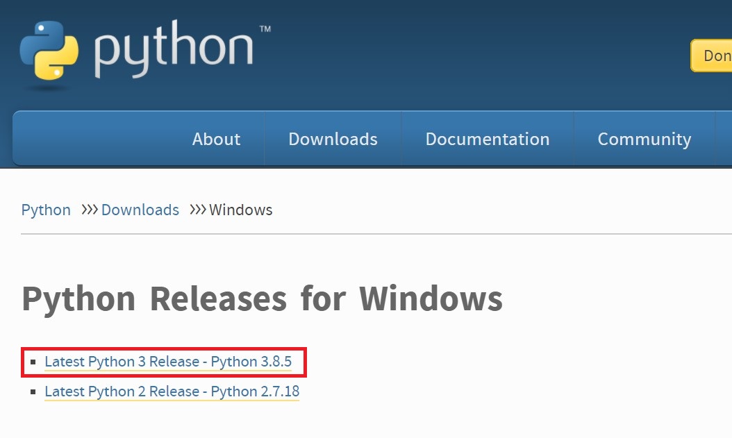 Pythonのインストール 32bit版 | にわこま ブログ
